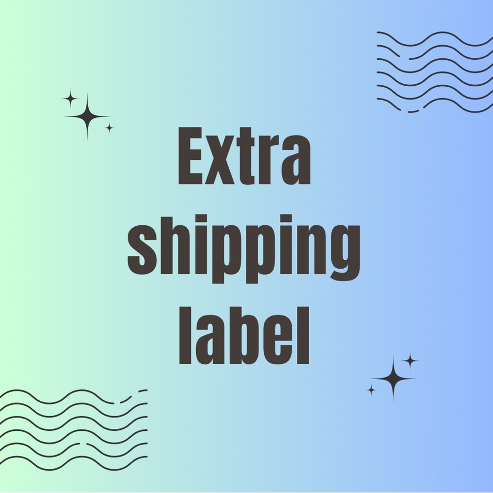 Extra Shipping Label